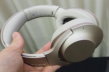 安心してご購入 【美品】SONY MDR-H600A(L)　 h.ear on 2　ヘッドホン ヘッドフォン
