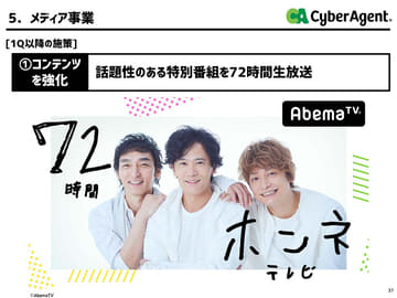 Abematvは209億円の赤字も 18年度はもっとコストを使い 売上を増やす Av Watch