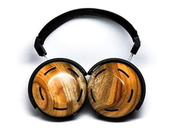 木製ハウジング/バイオセルロース振動板のセミオープンヘッドフォン