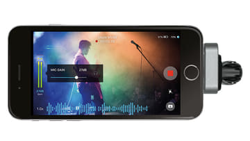 Iphoneとshureマイクで高音質動画が撮れる無料アプリ Shureplus Motiv Video Av Watch