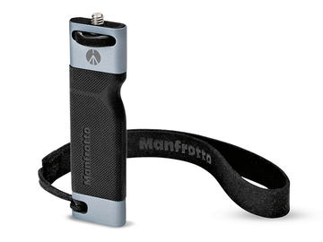 マンフロット スマホ撮影用片手持ちグリップ マイク ライト装着も Av Watch