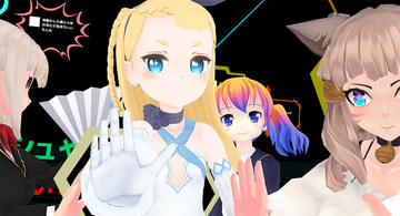 バーチャルキャラに変身して触れ合い 配信 ドワンゴ新サービス Virtual Cast Av Watch