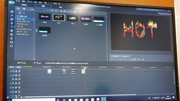 Tv風のテロップも付けられる Powerdirector 17 6 463円 年のプランも Av Watch