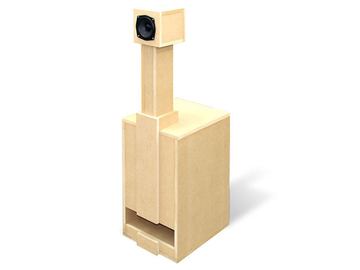 10cmユニット付きの鳥形バックロードホーンスピーカーキット ...