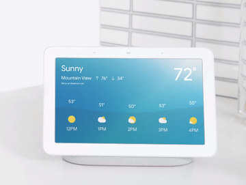 7型ディスプレイ搭載 Google Home Hub 発表 Youtube再生 家電制御 Av Watch