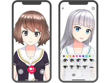 Vtuberキャラ作成 Realityで配信 収益化までスマホで完結するアプリ Av Watch