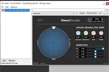 藤本健のdigital Audio Laboratory 無料で作れる Vrサウンド Reaper用プラグインで音の位置を自由に動かす Av Watch