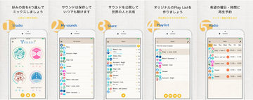 ハイレゾのヒーリンサウンドが流れるアプリ Yuragi サウンド作成も Av Watch