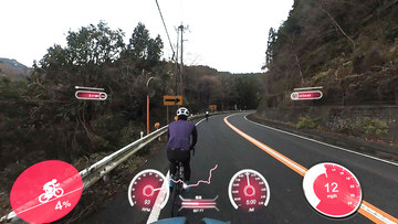 360度カメラ nhk 自転車