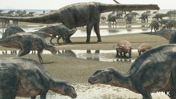 8k Cgでティラノサウルス再現 Nhk Bs8k 恐竜王国ニッポン Av Watch