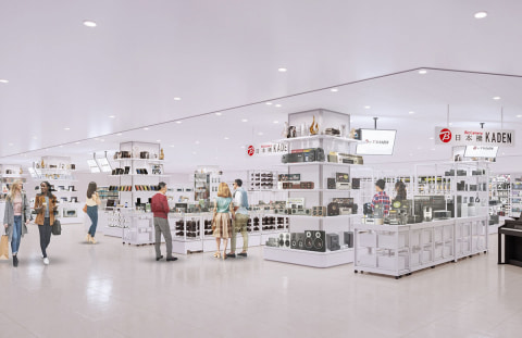 ビックカメラ 日本橋三越 売り場面積1 7倍で増床オープン Av Watch ビックカメラ 日本橋三越 売り場面積1 7倍で増床オープン Av Watch