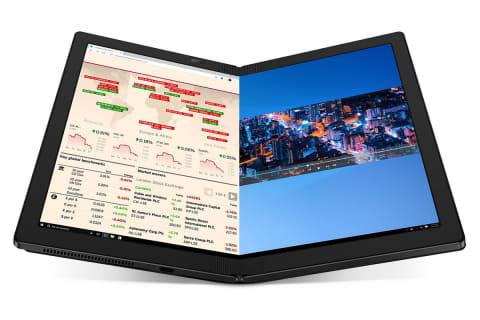 レノボ、折りたためる有機EL搭載新デバイス「ThinkPad X1 Fold」 - AV