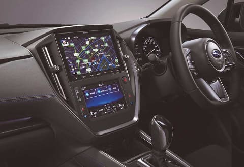 パナソニックのbd ハイレゾ対応ビルトインカーナビ Subaruが採用 Av Watch