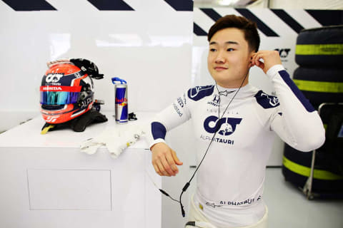 Apex でトレーニング F1に挑む角田 Dazn年間パス Av Watch