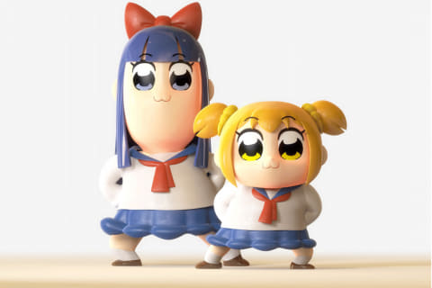 ポプテピピック 再放送 はキャスト変更リミックス版 配信もスタート Av Watch