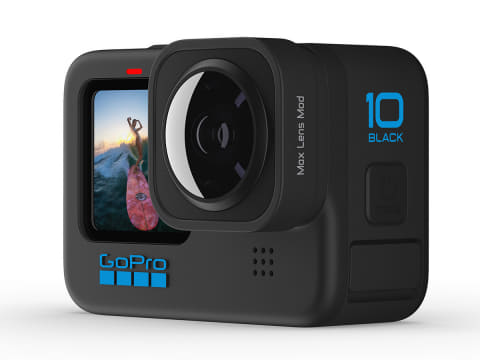 GoPro、HERO10がMaxレンズモジュラー対応。24fps撮影も - AV Watch
