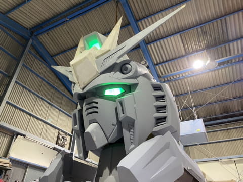 福岡 実物大nガンダム 全貌公開 歴代実物大ガンダムで一番の 高さ Av Watch