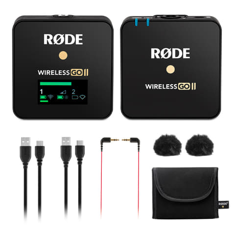RODE「Wireless GO II」、マイク1台のシングルセット。3.41万円 - AV Watch