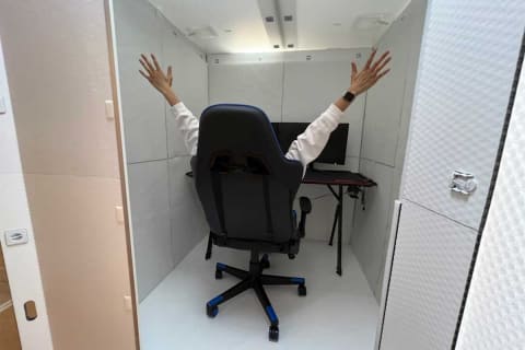 ゲーム配信にも使える日本最大級の簡易防音室 Av Watch