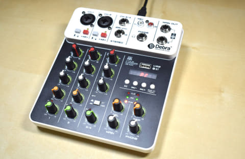 藤本健のDigital Audio Laboratory】3640円の中華4chミキサーは