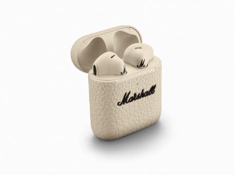 Marshallの完全ワイヤレス「Minor III」。蔦屋限定色クリーム