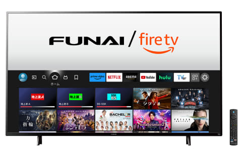 バスレフになった“Amazon Fire TV内蔵テレビ”。リモコンにTVer