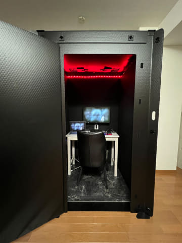 【中古】OTODASU DEKA ファン付き MOD 防音室 簡易 OTODASUⅡ DEKA FAN・吸音材あり | OTODASU(オトダス)