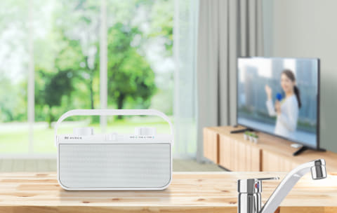 東芝Aurex、テレビの音を手元でクリアに聞く無線スピーカー - AV Watch
