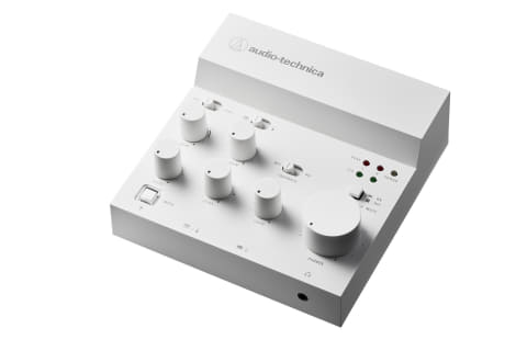 audio-technica オーディオインターフェイス ホワイト オーテク、小型USBオーディオインターフェイスにホワイトモデル