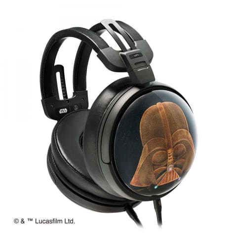 オーテク、蒔絵でダース・ベイダー描いたウッドヘッドフォン。世界10台