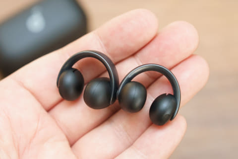 soundcore AeroClip ブラック Anker Soundcore AeroClipを検証レビュー！オープンイヤーイヤホンの