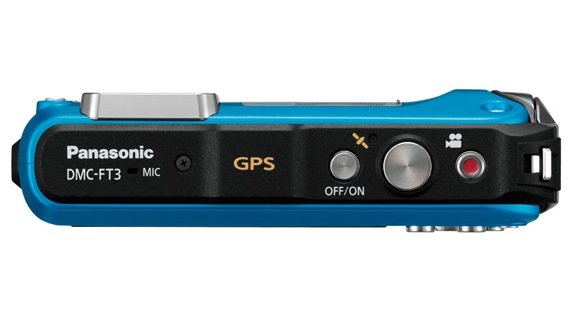 本体上部。GPSも内蔵する