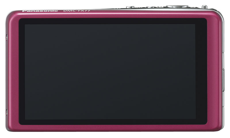 3.5型のタッチパネル液晶を搭載