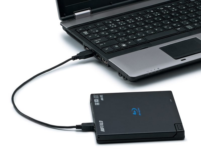 バッファロー Dtcp Ipダビングソフト同梱のbdドライブ Av Watch