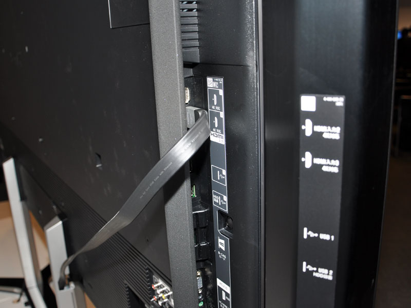 4系統のHDMIのうち、2系統が4K対応