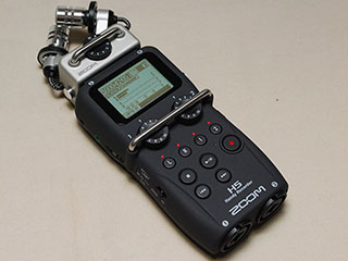 屋内使用数回ZOOM H5