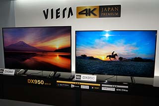 Viera史上最高画質 4k Hdr液晶テレビ Viera Dx950 Av Watch