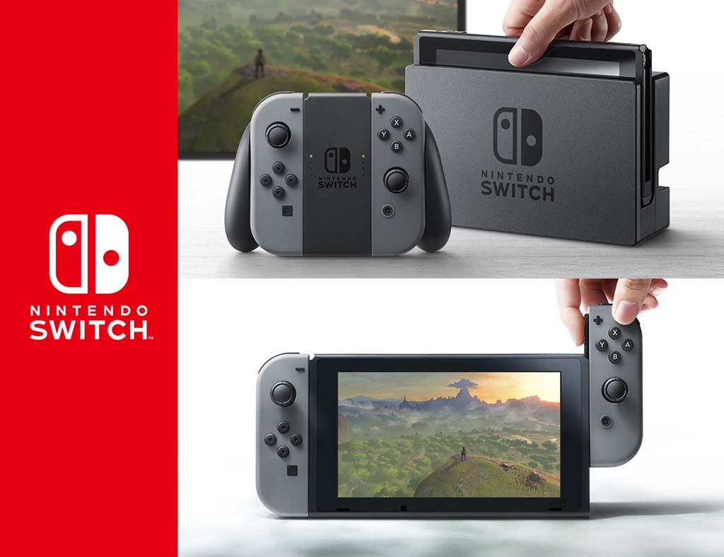 任天堂、新ゲーム機「Nintendo Switch」'17年3月発売。TV接続ドックと 