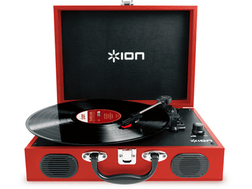 ION AUDIO、'50年代風のトランク型レコードプレーヤー「Vinyl 