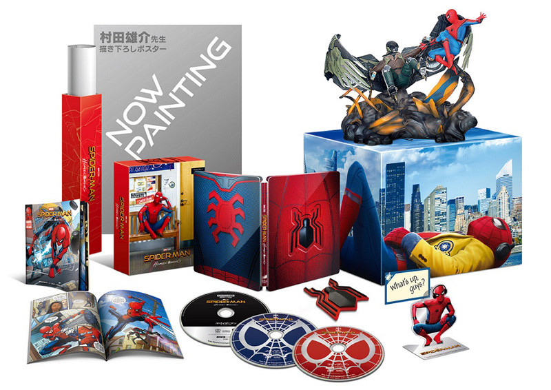 スパイダーマン:ホームカミング」12月20日4K Ultra HD Blu-ray化。旧作 