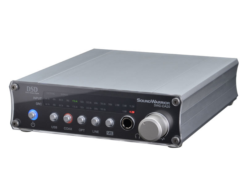 Sound WarriorのDAC「SWD-DA20」がUSB伝送のBulk Pet対応で音質