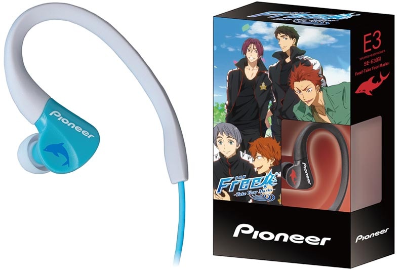 直販正規 Free!! Pioneer製 イヤホン 七瀬 遙 モデル 2個セット