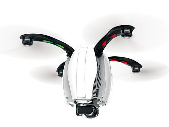 空飛ぶタマゴ”、パワービジョンから4K空撮ドローン「PowerEgg