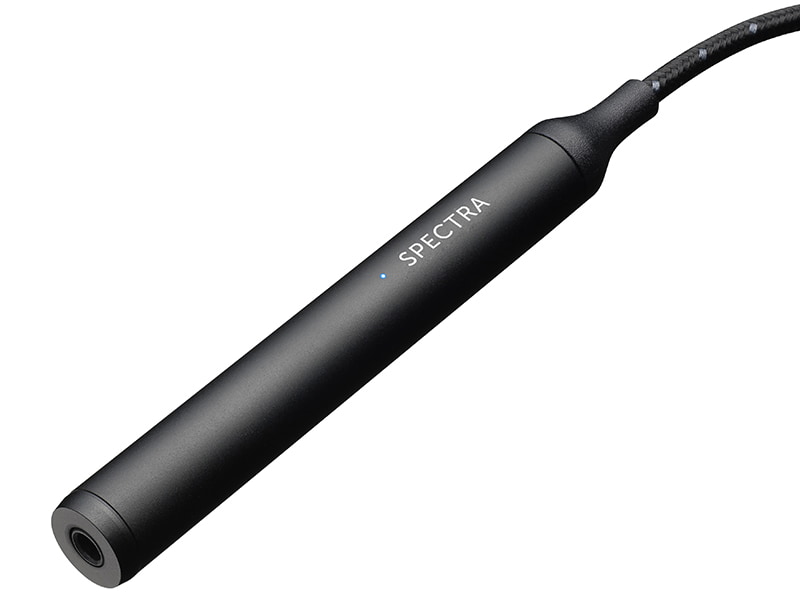 384kHz/32bitとDSD 11.2MHz対応のスリムなDACアンプ「SPECTRA」 - AV Watch