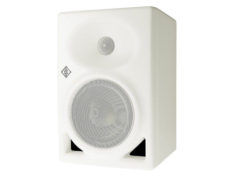 ノイマン、白いDSP搭載アクティブモニタースピーカー「KH 80 DSP A W