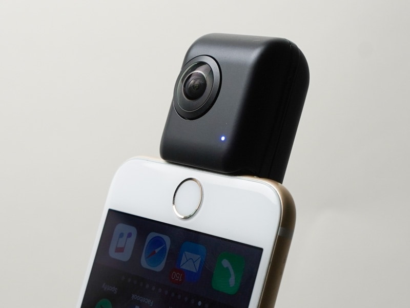 iPhone直結360度カメラが4Kに「Insta360 Nano S」。360度ビデオ