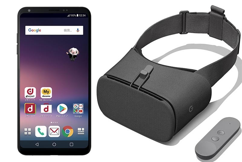 ドコモ、Daydreamスマホ「V30+ L-01K」を25日発売。購入者に