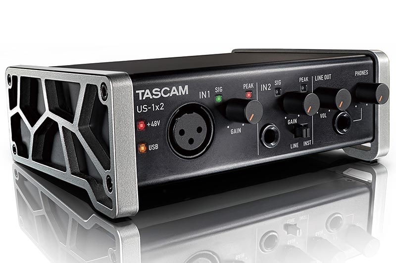TASCAM、USBオーディオ「US-1x2」などの付属ソフトをCubase LEに変更し