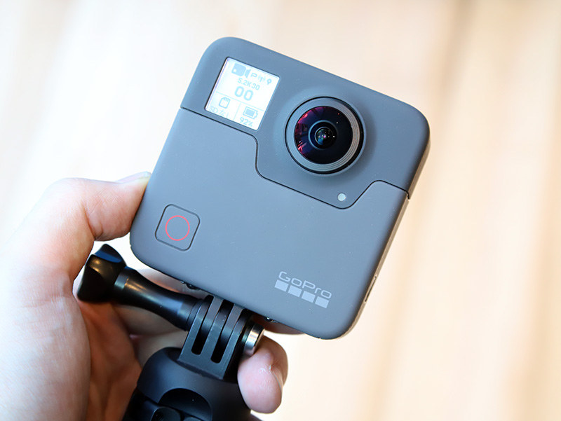 GoPro 360度カメラ「Fusion」はスポーツを丸ごと録って後から切り出し 