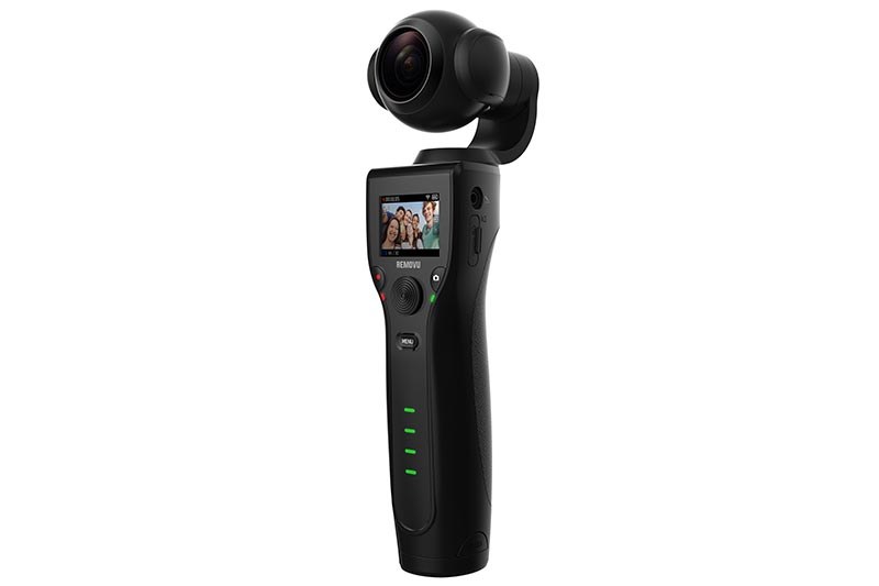3軸ジンバルと液晶一体型の4Kカメラ「REMOVU K1」。スマホ連携も